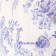 Leinendamast-Chrysantheme-Blau